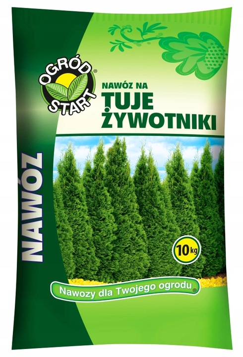

Nawóz Tuje Żywotniki 10kg Ogród Start Thuje Tui