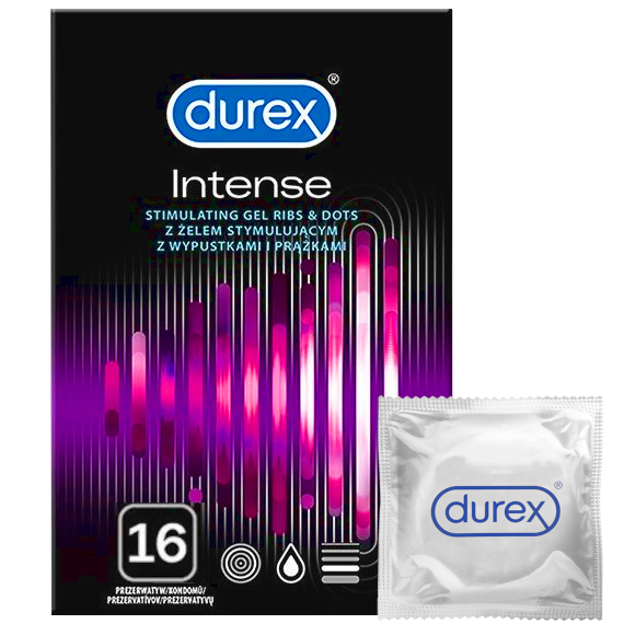 

Durex Intense Orgasmic 16 szt. Orgazm dla Kobiet