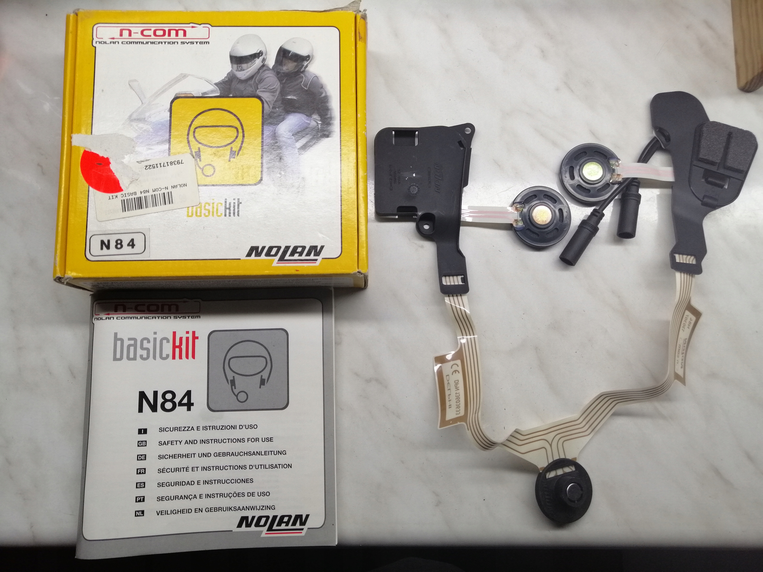 NOLAN N84 SŁUCHAWKI KASKU BASICKIT