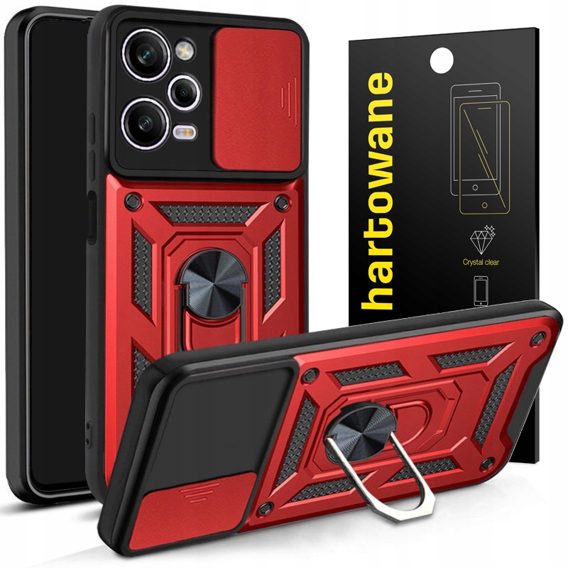 

Etui Do Poco X5 Pro 5G Case Camring Pełne Szkło