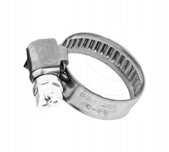 Zestaw 10 sztuk Opaski ślimakowe Nierdzewne Metalowe Zaciskowe 25-40mm 9mm Kod producenta Opaska ślimakowa Bradas 10 sztuk BSW2 25-40/9