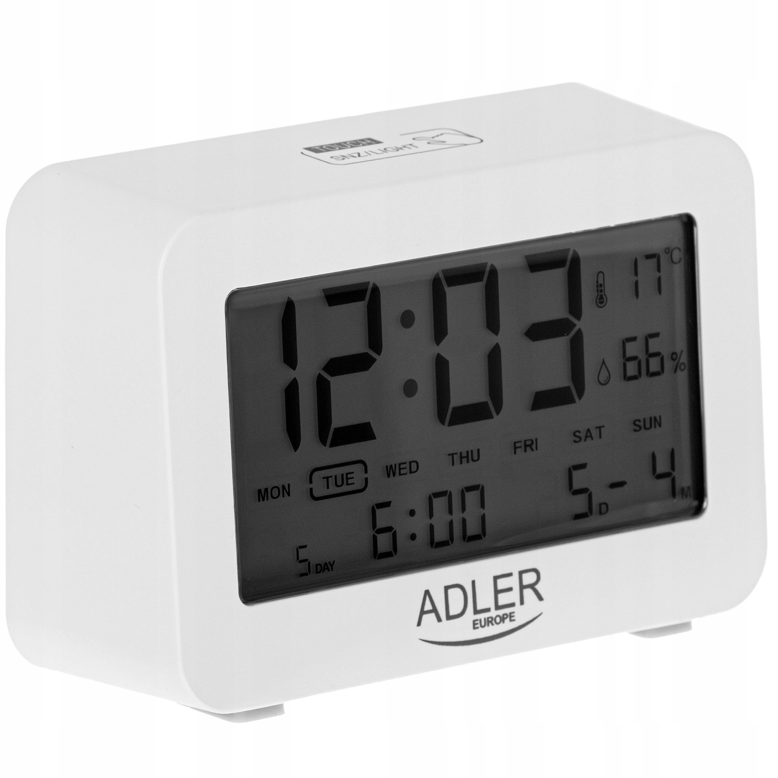 

Zegar Budzik Elektroniczny Na Baterie Termometr