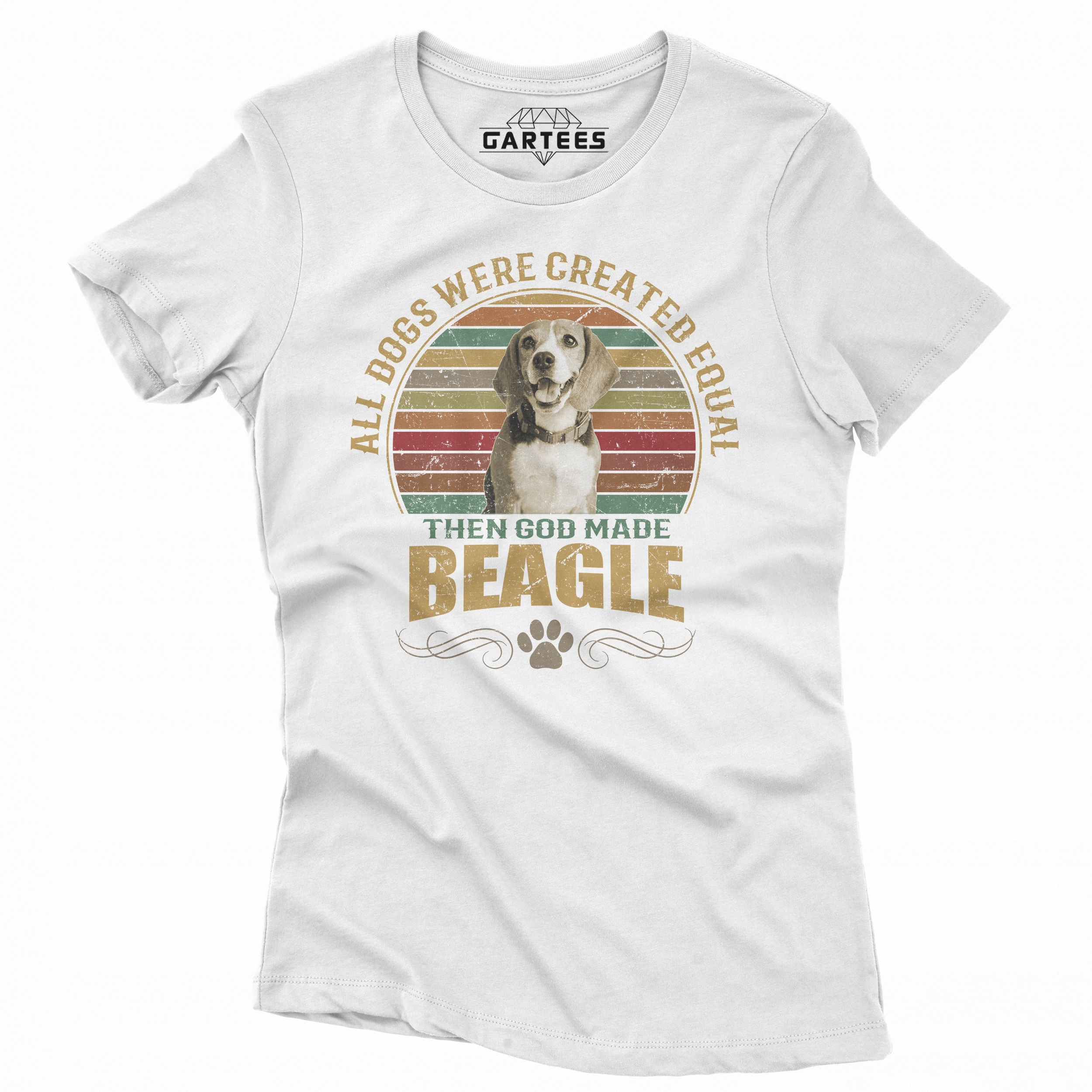 

Koszulka Damska Prezent Dla Miłośników Psów Beagle