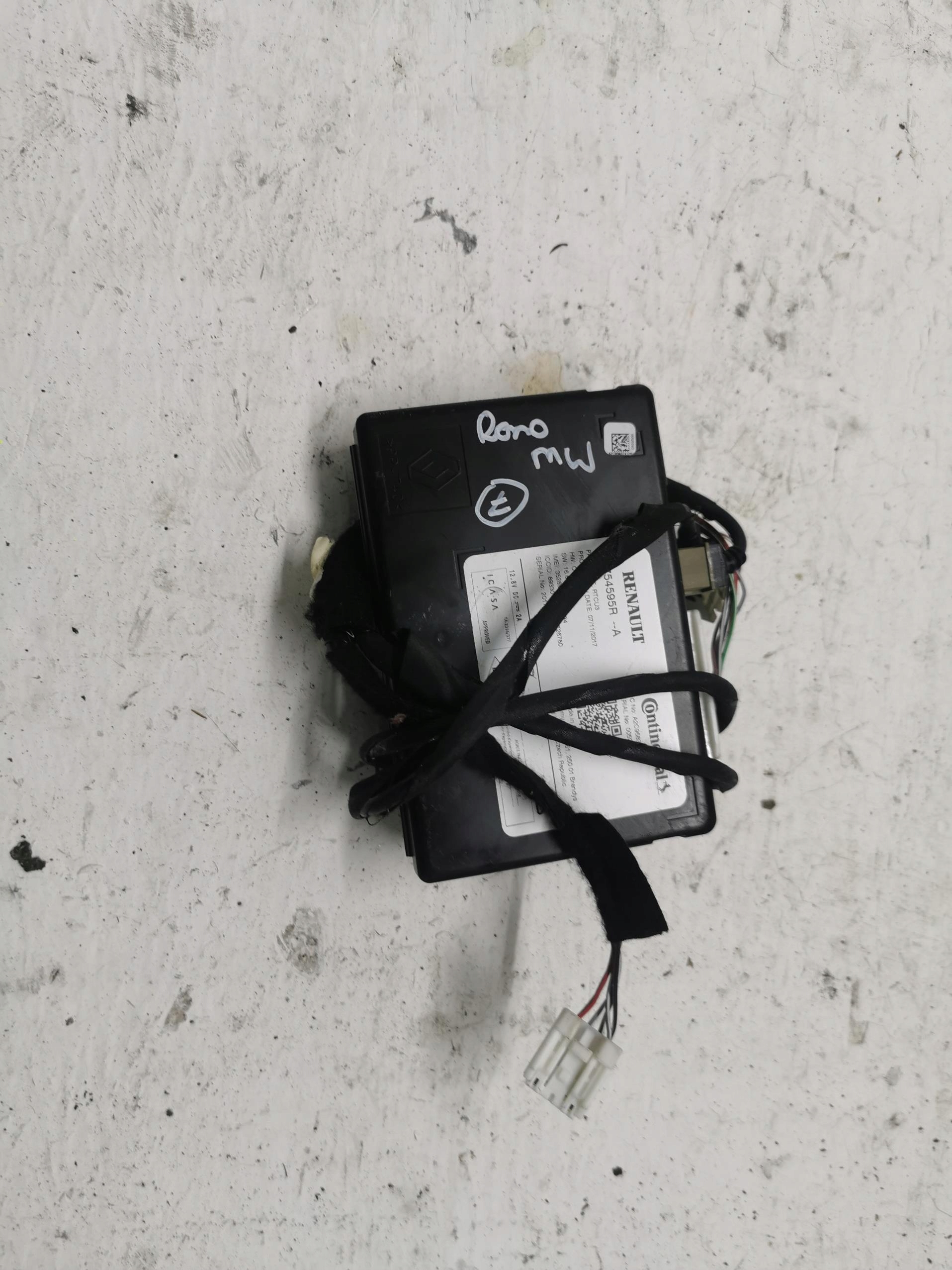 control unit navigation devices RENAULT SCENIC IV 282754595R