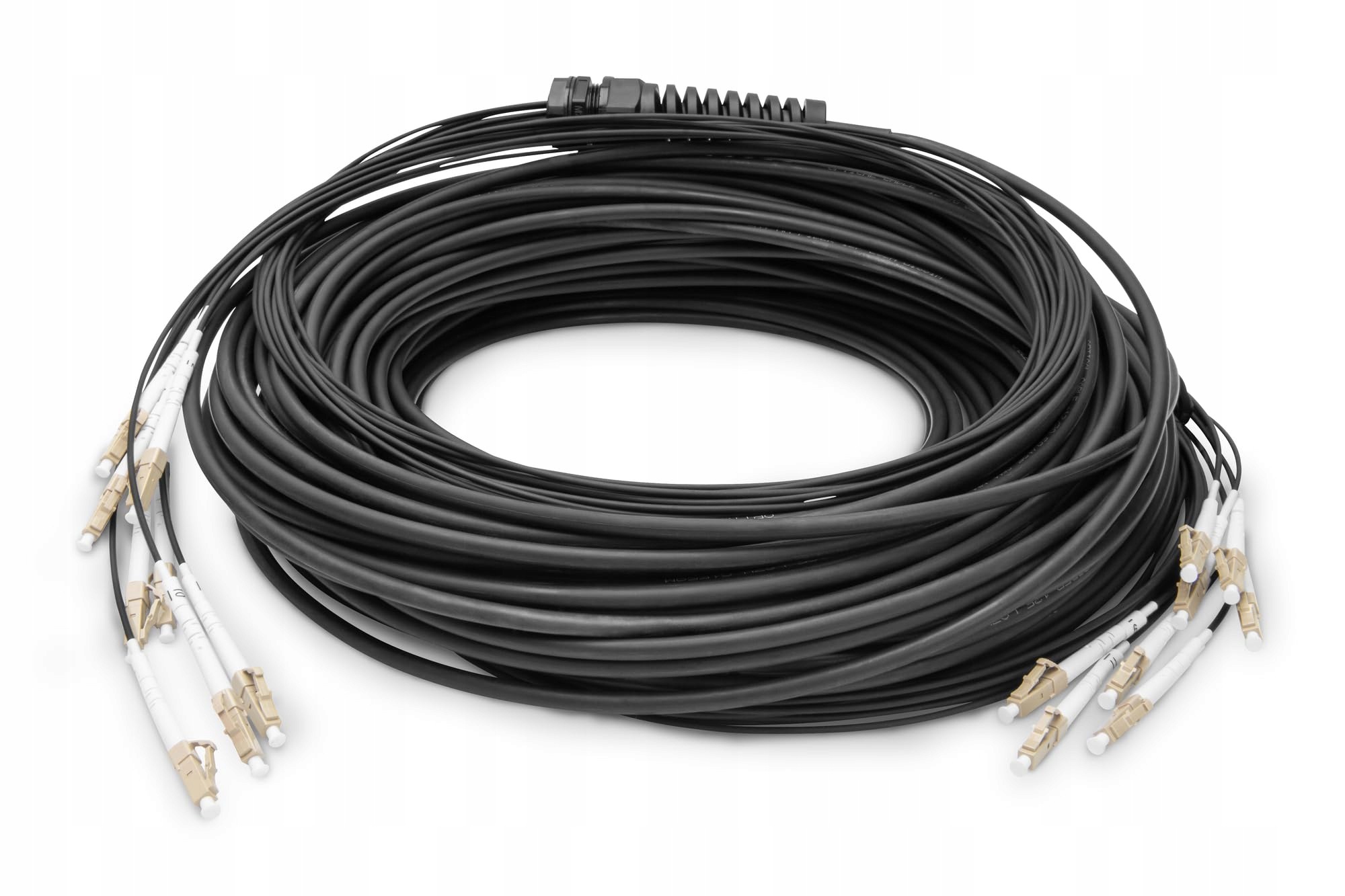 Digitus Breakout cable 8 Fibers OM4 Lc/upc, černý, 75 m