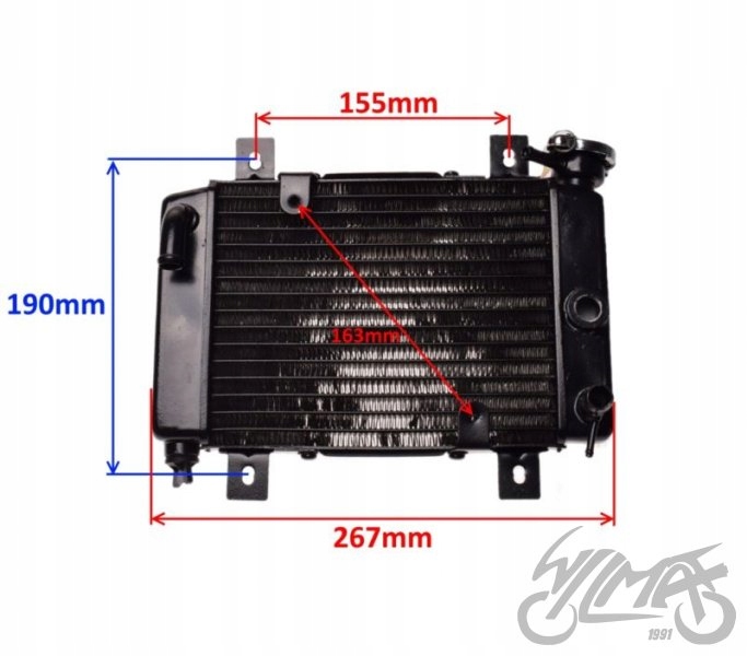 CHŁODNICA CIECZY ATV200 Producent inny