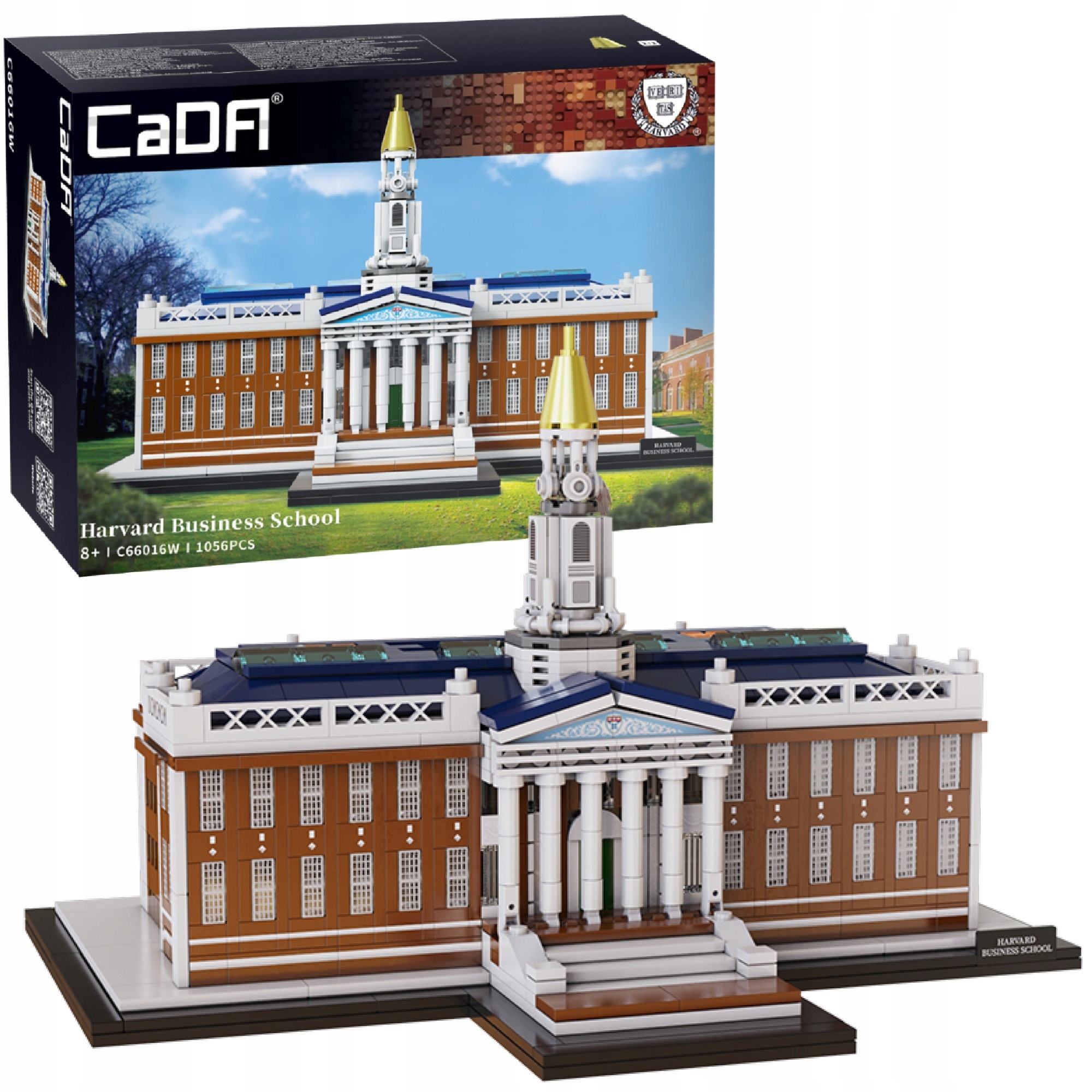 Klocki Konstrukcyjne Harvard Business School Uniwesytet 1056 el. Cada