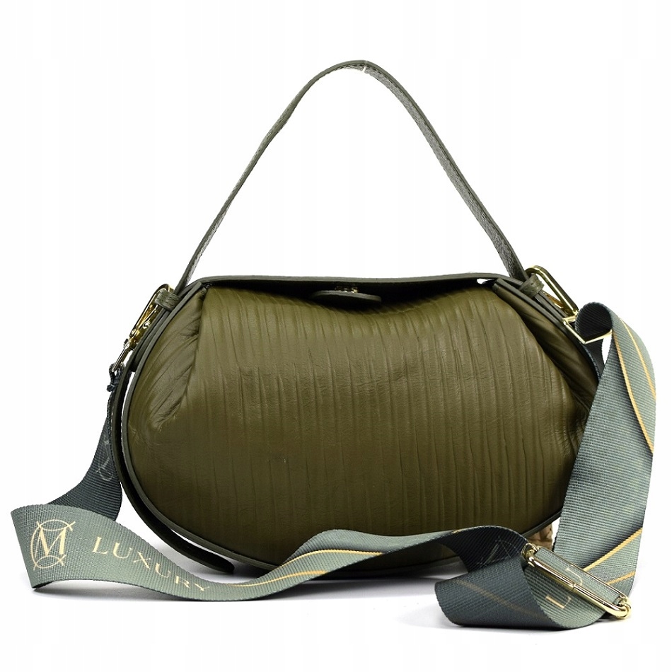 TOREBKA MASSIMO CONTTI SKÓRA NAT. LUX ZIELONA 938A Kolor zielony