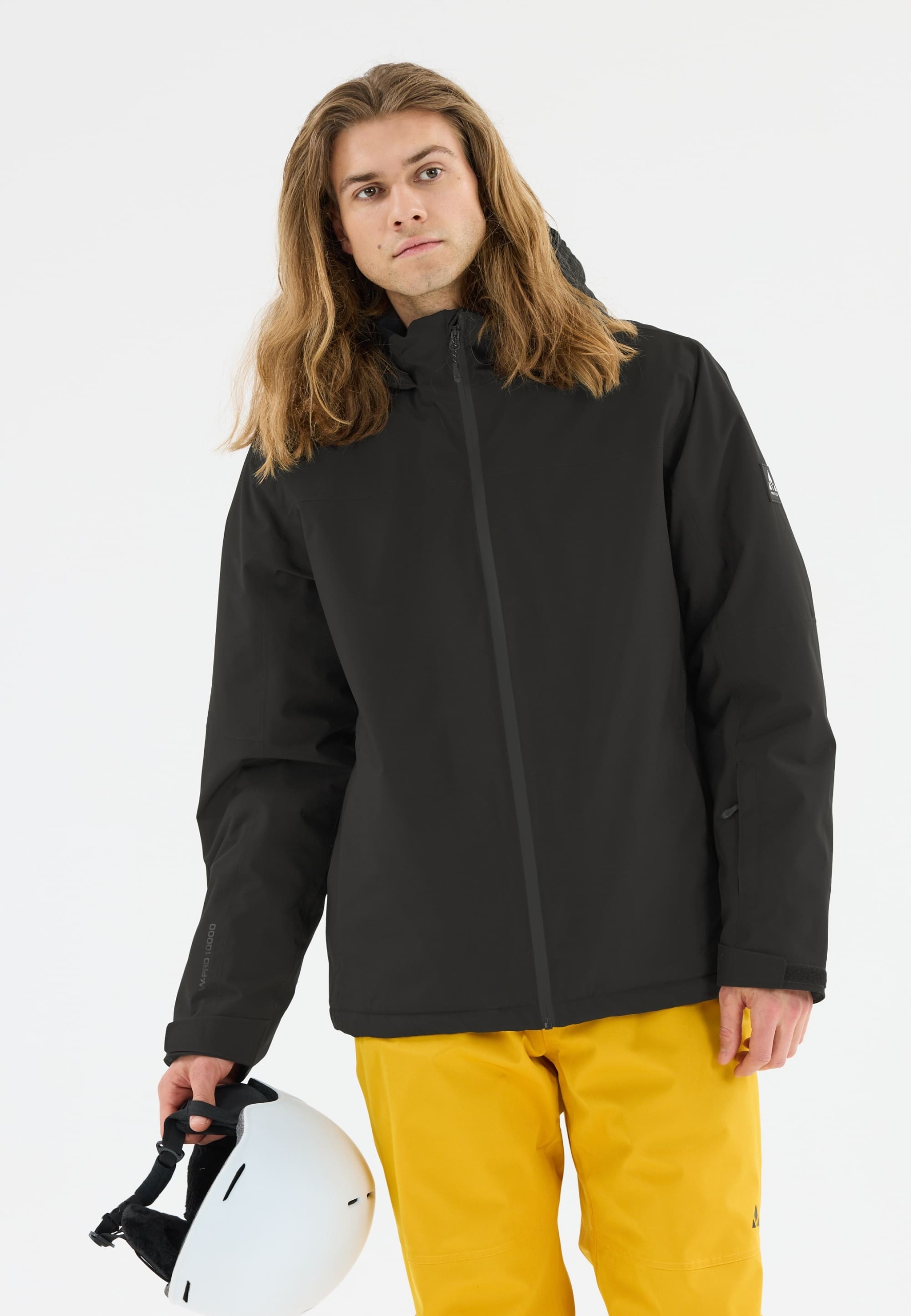 Pánská lyžařská bunda Whistler Montill W-pro 10000 Černá, voděodolná, XXL