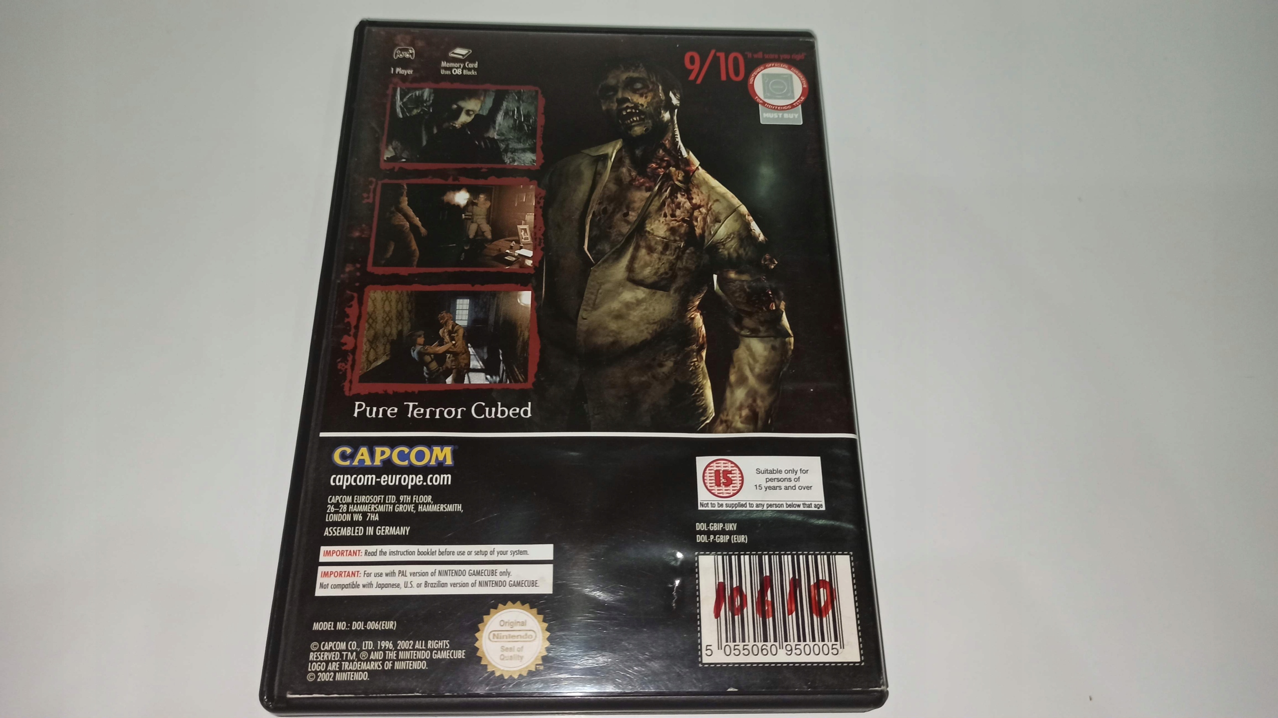 RESIDENT EVIL horror i akcja dwie płyty wersja PAL Producent Capcom