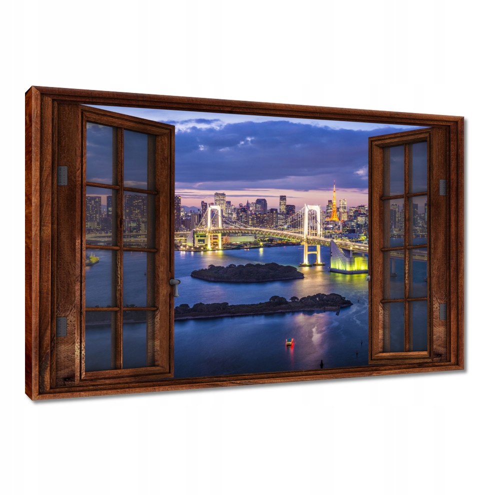 

Obrazy 120x80 Most tęczowy w Tokio