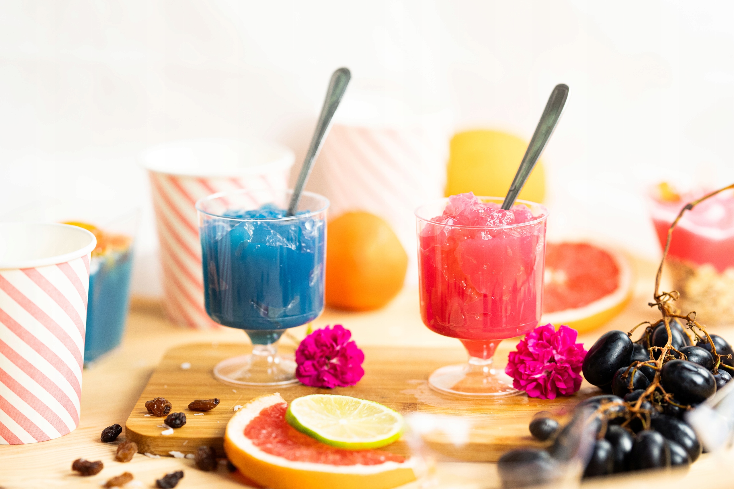 KIELISZKI PUCHARKI OKRĄGŁE DESER DEGUSTACJA Rodzaj pojemniki