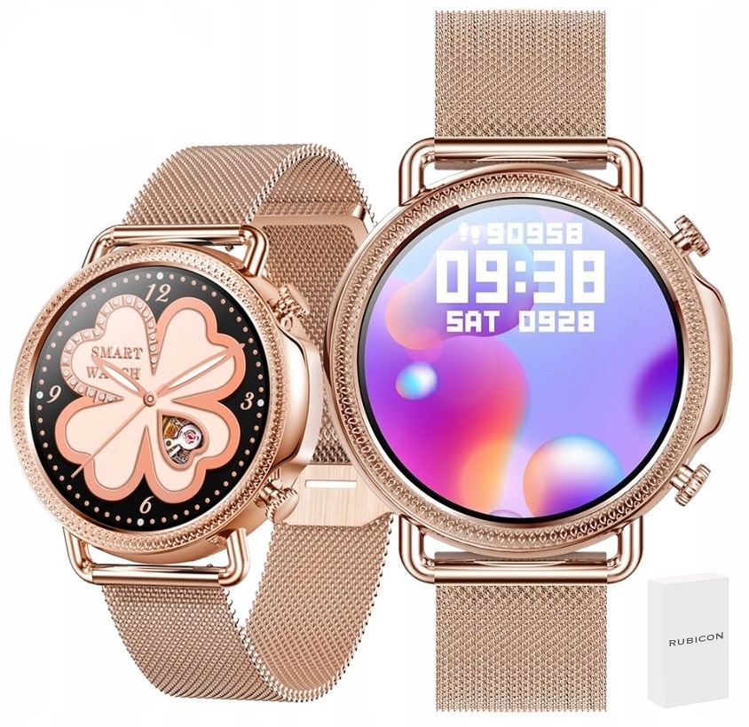 

Smartwatch Damski Rubicon Termometr Puls Grawer
