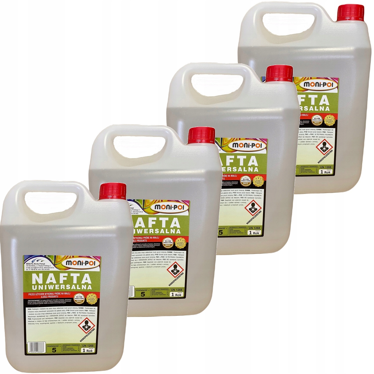 NAFTA UNIWERSALNA 4X5L MONI-POL PREMIUM !!! 20L