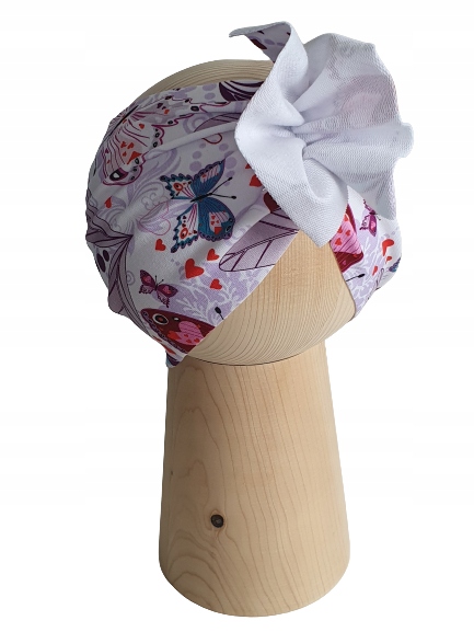 

Opaska Turban Półturban Motyle 48-51cm