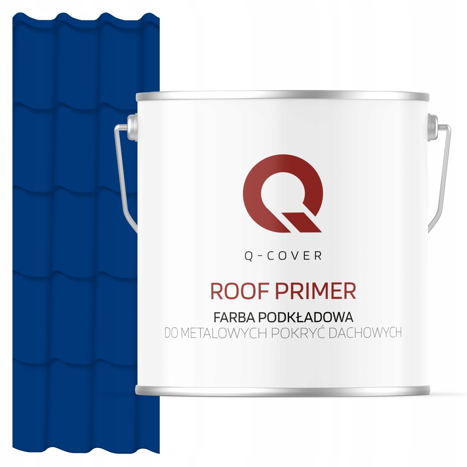 Barva Na Střechu Kovová Modrá Ultramarínová Ral 5002 5L Matná