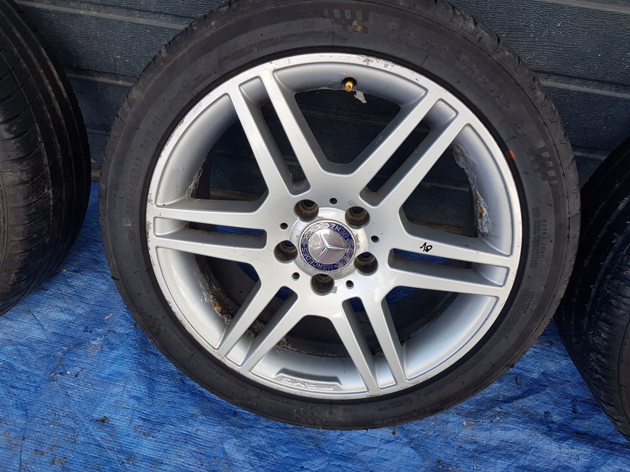 MERCEDES W204 W207 wheels disc discs AMG 17''