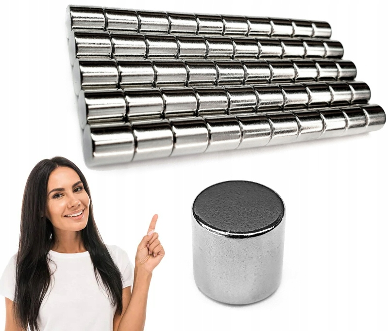 

Magnes Neodymowy Magnesy 2x2 mm 100 sztuk