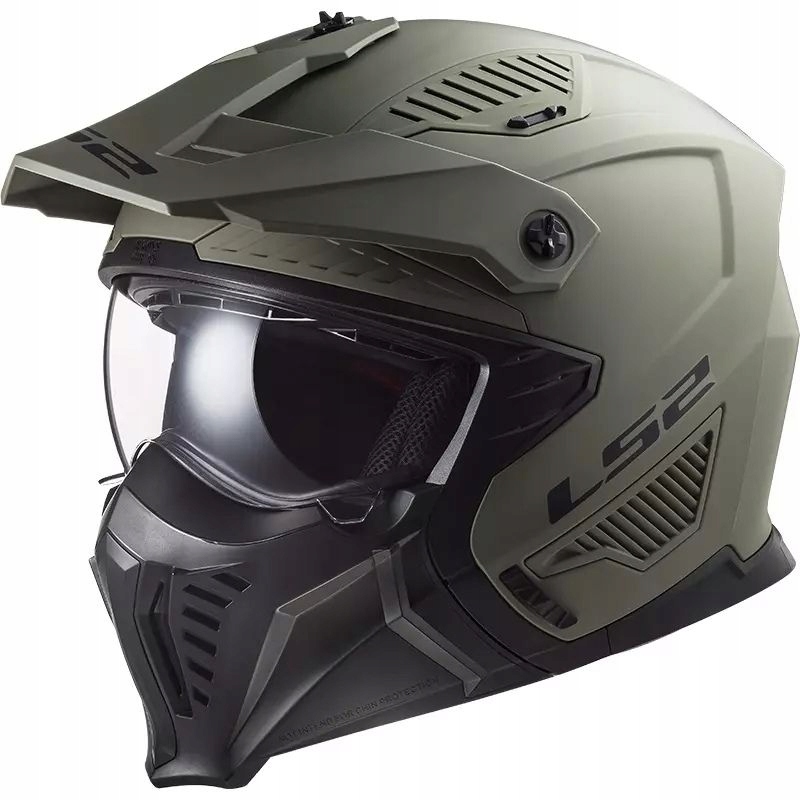 Motocyklová Prilba LS2 OF606 Drifter Solid Matt SAND-06 Xs