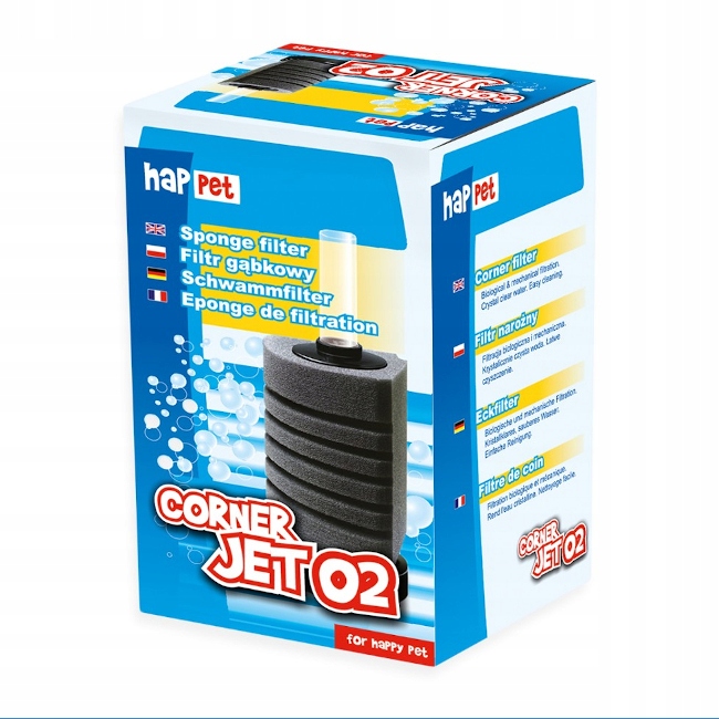 

Happet Filtr Gąbkowy Narożny Corner Jet 02 Do 80L