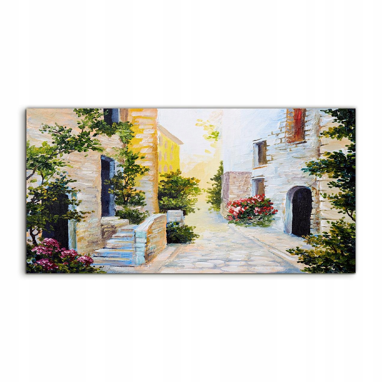 

Obraz akryl 100x50 na ścianę Włoska Ulica Miasto