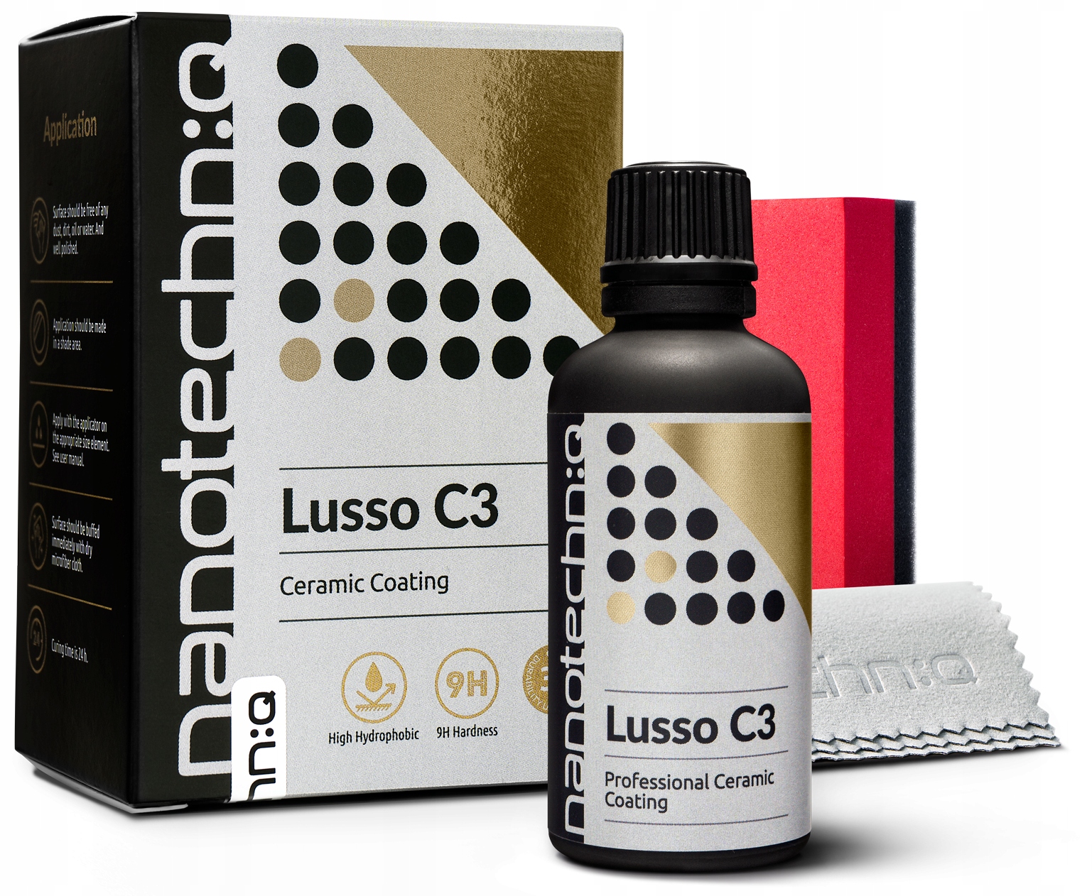 NANOTECHNIQ Lusso C3 50ml Powłoka Ceramiczna 3 letnia Ceramika