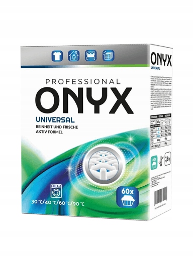 2x Onyx Professional Univerzální prášek na praní 3,6 kg (60 praní)