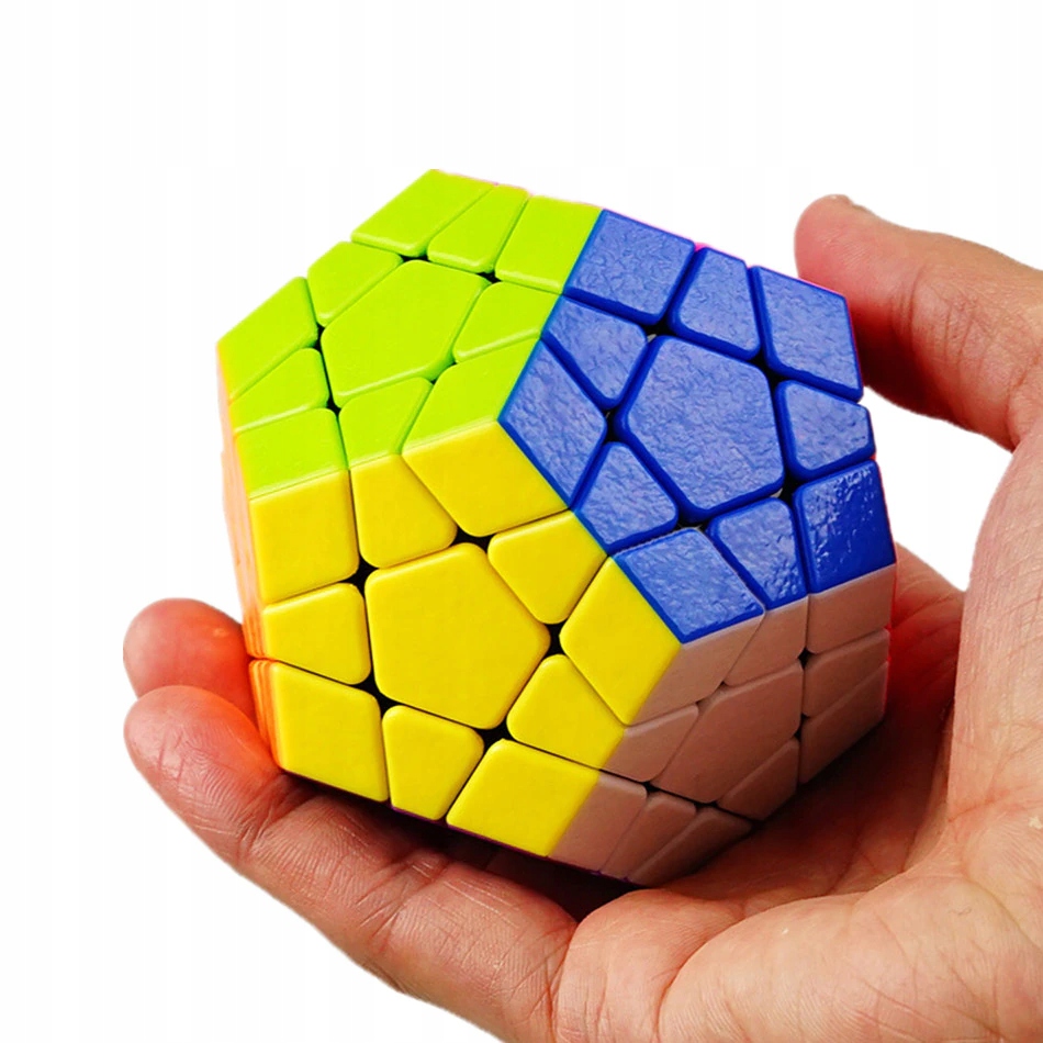 KOSTKA LOGICZNA MEGAMINX CUBE 3X3X3 DWUNASTOŚCIAN Materiał plastik