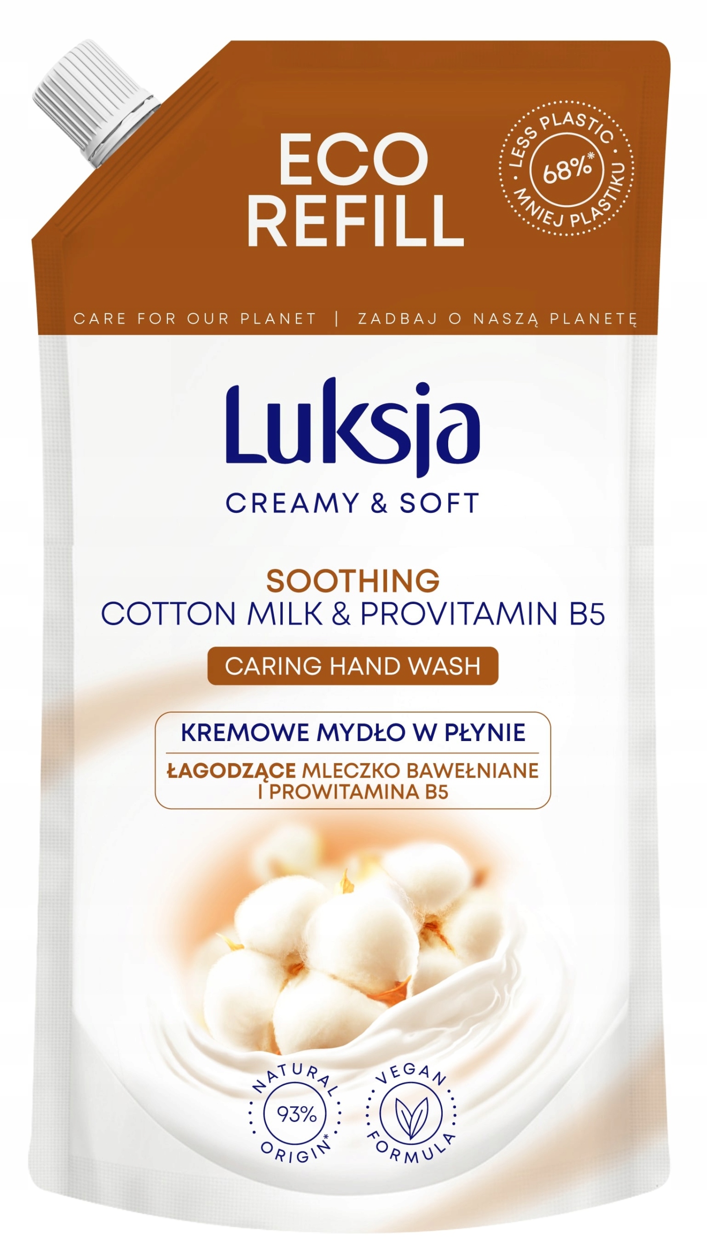 

Mydło Do mycia rąk, Kremowe Luksja 400 ml 150 g