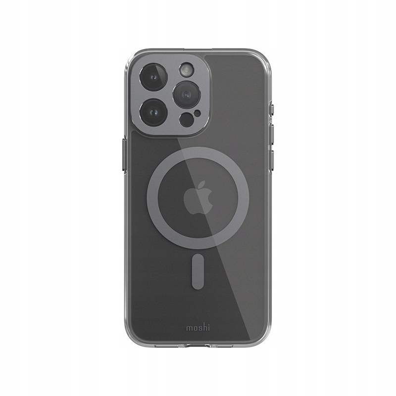Moshi iGlaze MagSafe Etui iPhone 15 Pro Max (Meteorite Gray)