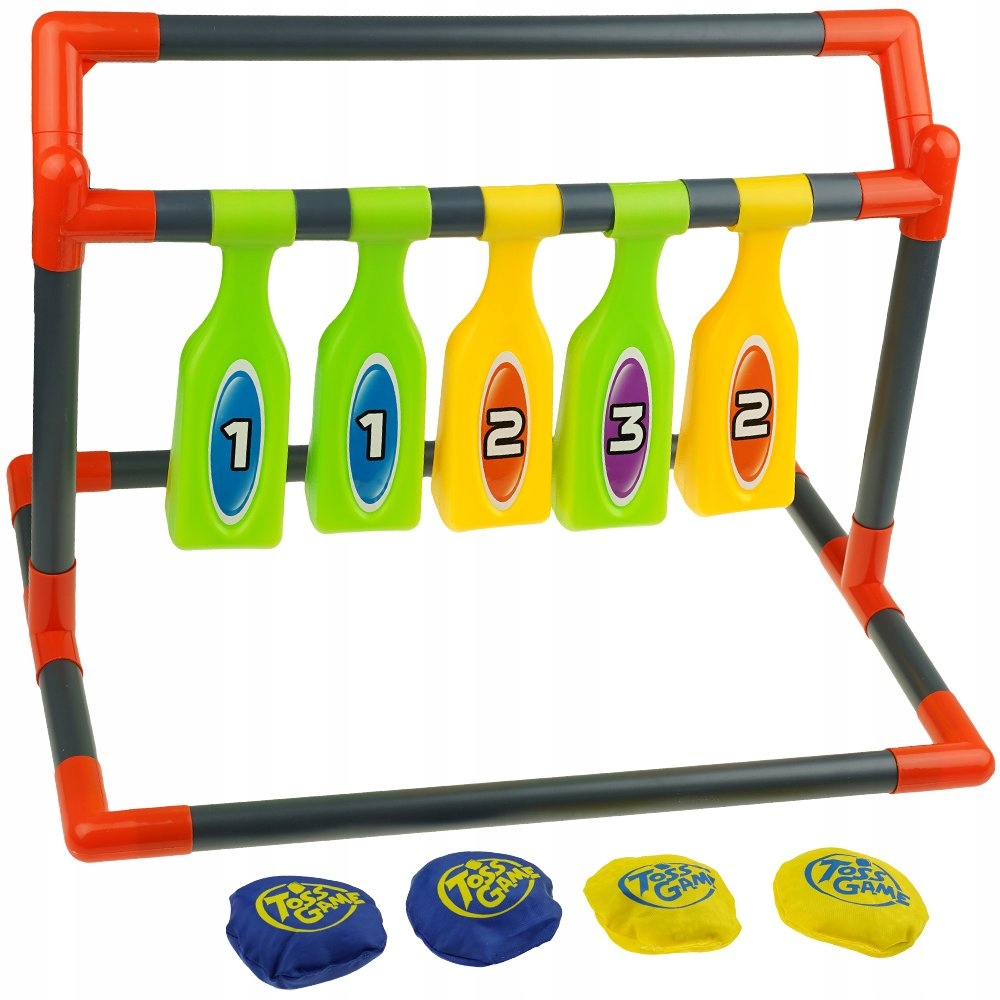 GRA ZRĘCZNOŚCIOWA RZUT DYSKIEM WORECZKIEM DO CELU Marka inna