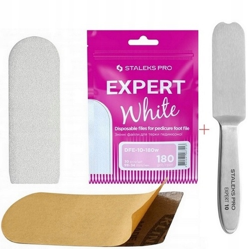 Staleks Sada 30 Nástavců Pro Pedikúru DFE-10-180W Základna Nosič MBE-10