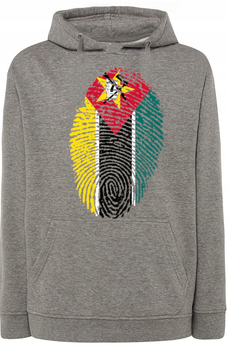 Zimbabwe Pánská módní Mikina S Kapucí vel. 5XL