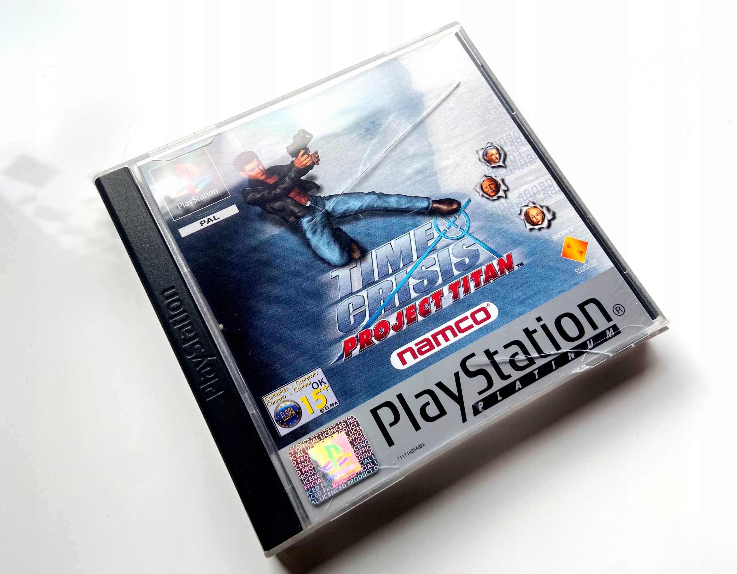 TIME CRISIS PROJECT TITAN PSX PSONE PLAYSTATION