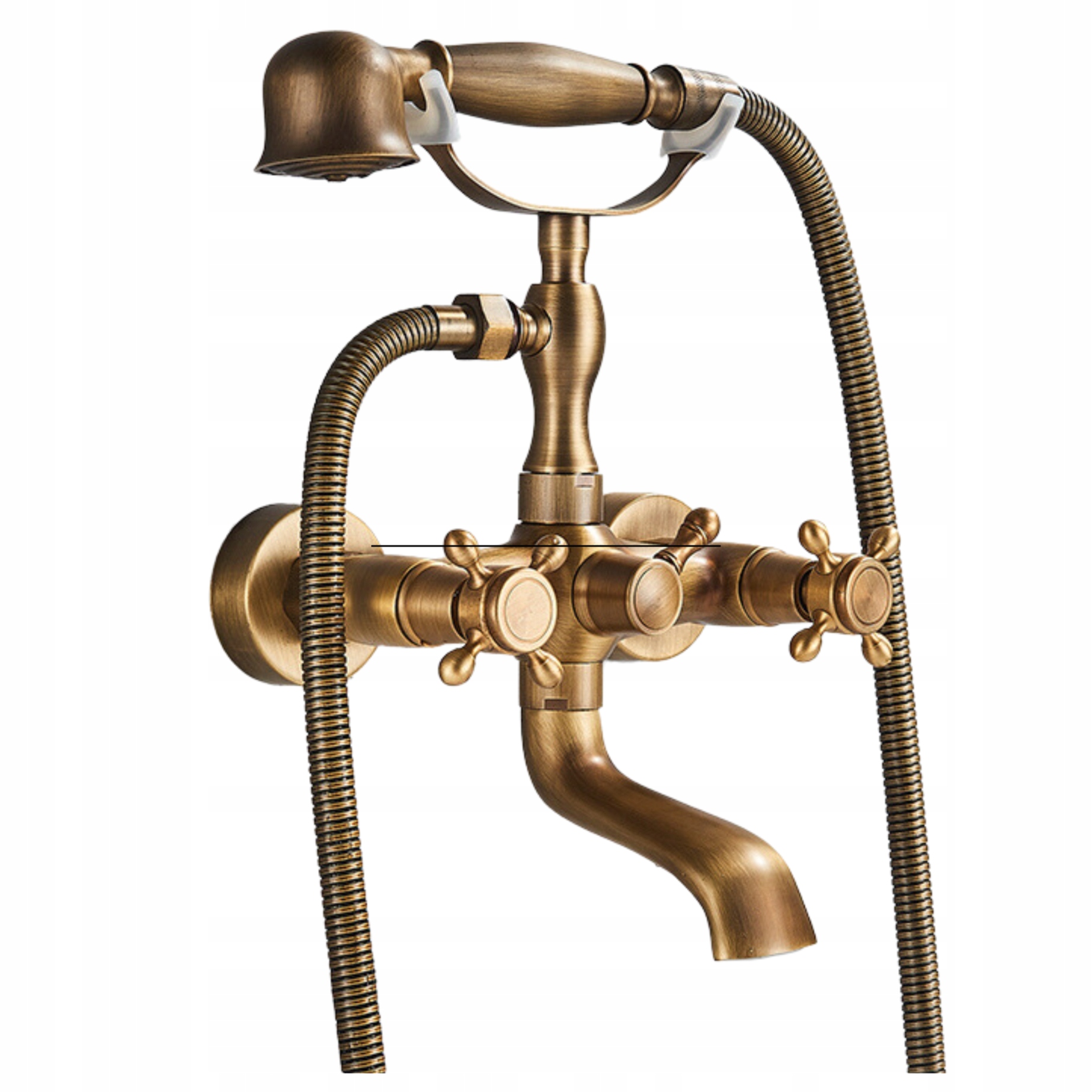 Kohútik Do Vane Na Stenu Retro Starý Vintage Štýl Skladací Pohyblivý Výtok