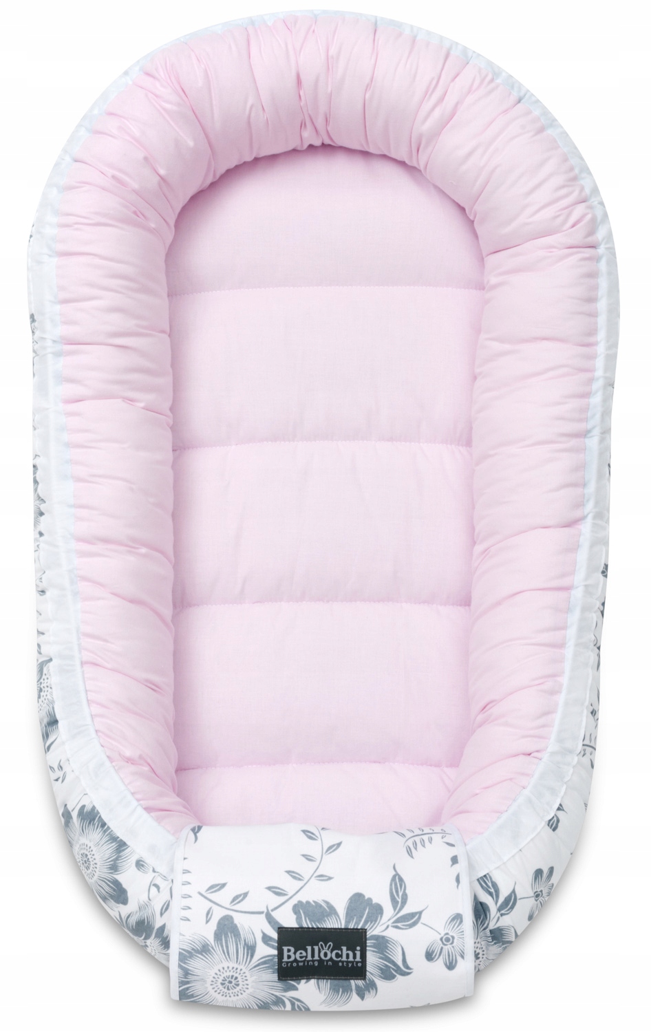 Dwustronny Kokon niemowlęcy Pink Berry