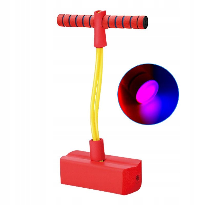 Skoczek Pogo do zabawy dla dzieci- czerwony Marka bez marki