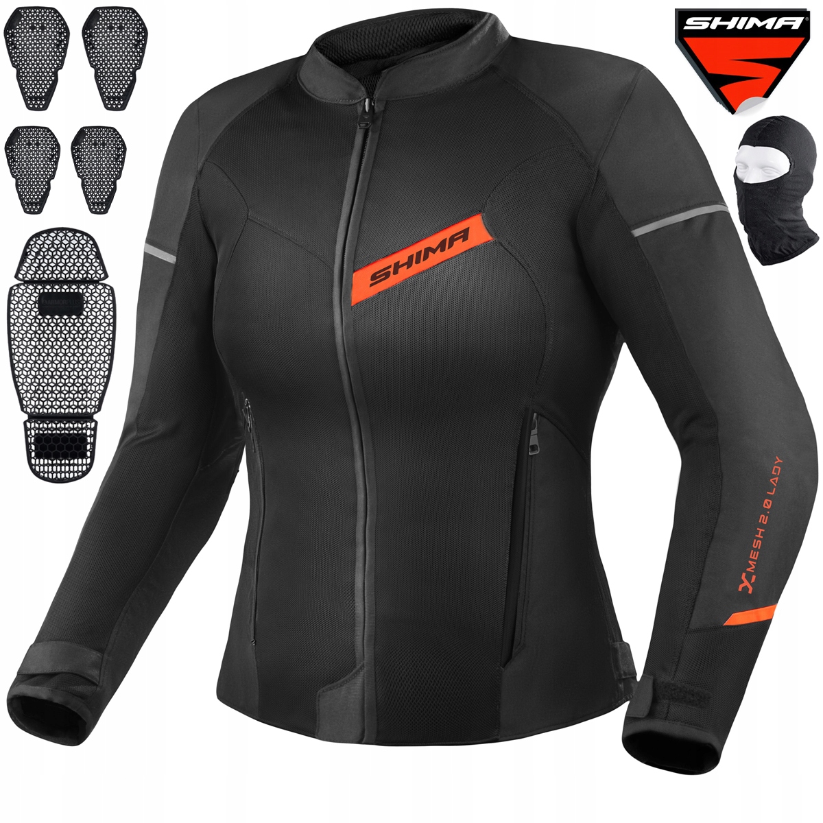 Motocyklová Bunda Shima X-mesh 2.0 Vetraná Textilná Darčeky M