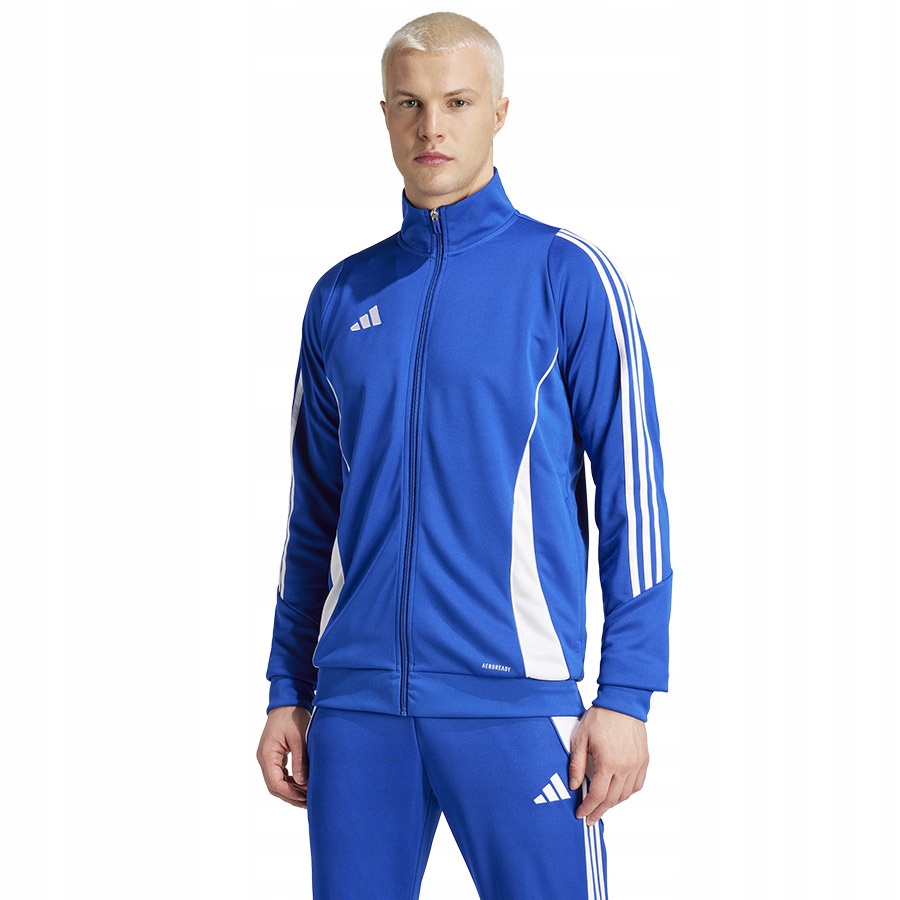 Adidas Tiro 24 Training Jacket (s) Mikina Modrá