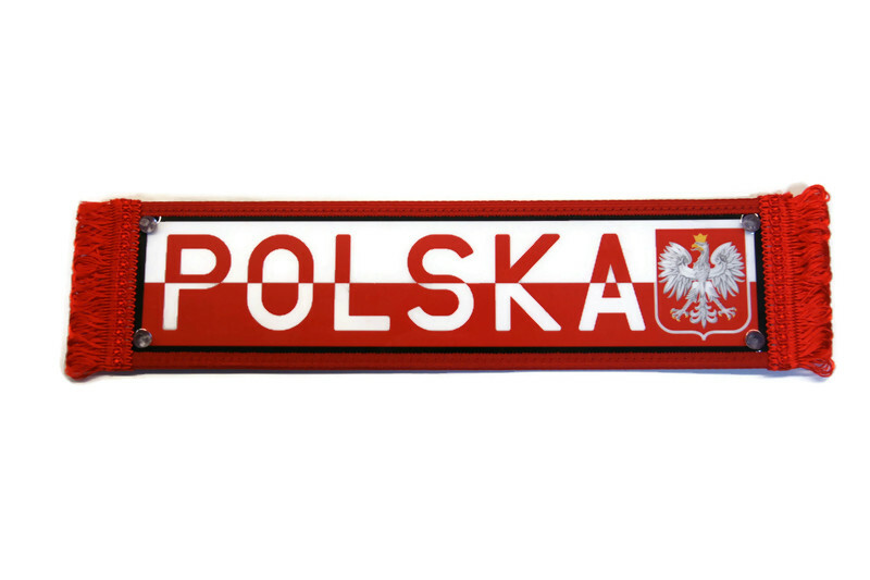 Proporczyk tablica państwa Polska Tir Bus