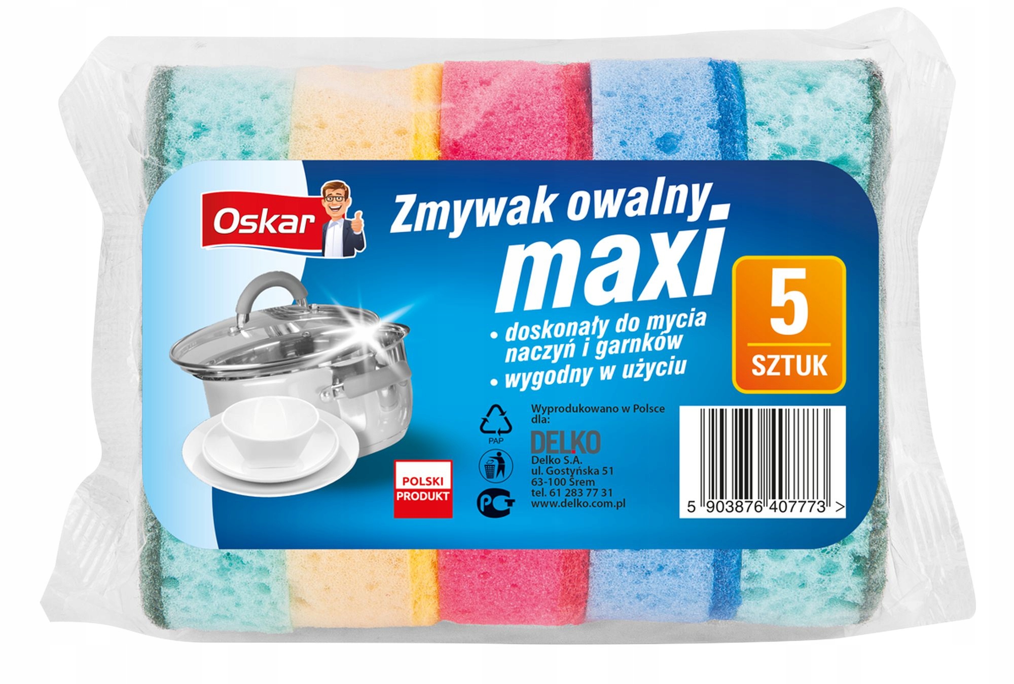 

Zmywak kuchenny Oskar 5 szt.