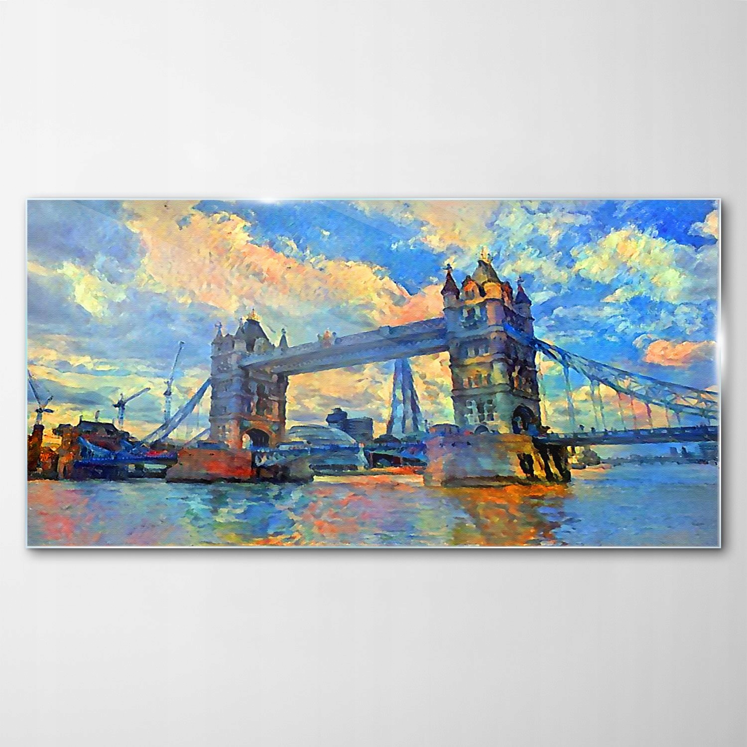 

Hartowany Obraz Szklany Londyn Tower Bridge 100x50