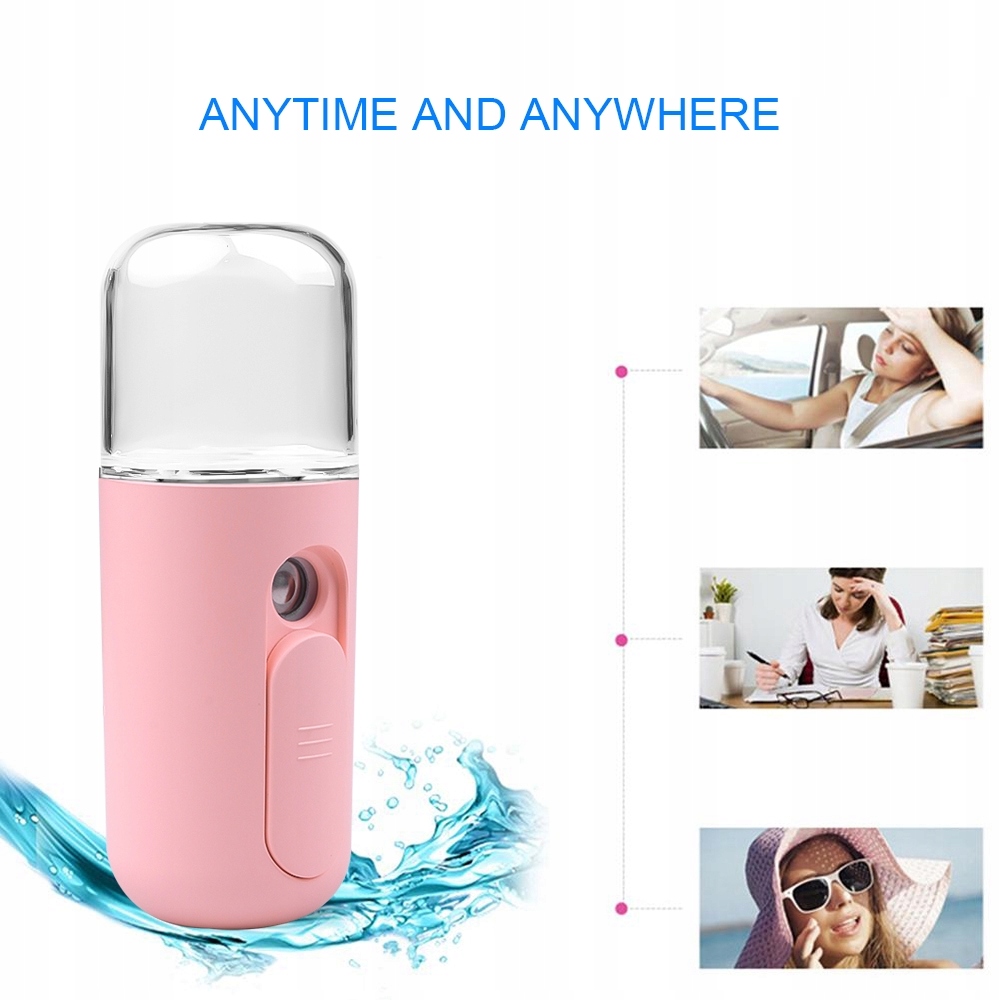 NAWILŻACZ DO TWARZY NANO MIST SPRAYER ROZPYLACZ Marka inna marka