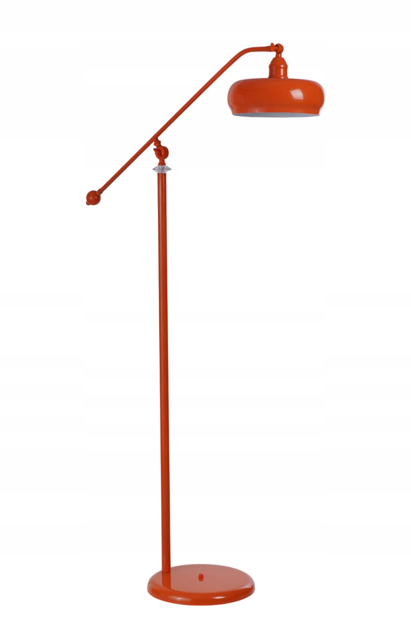 Regulowana metalowa lampa stojaca podlogowa E27 155cm wlacznik Asir