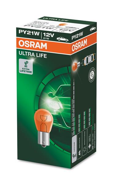 Żarówka PY21W Osram Ultra Life 21W 7507ULT
