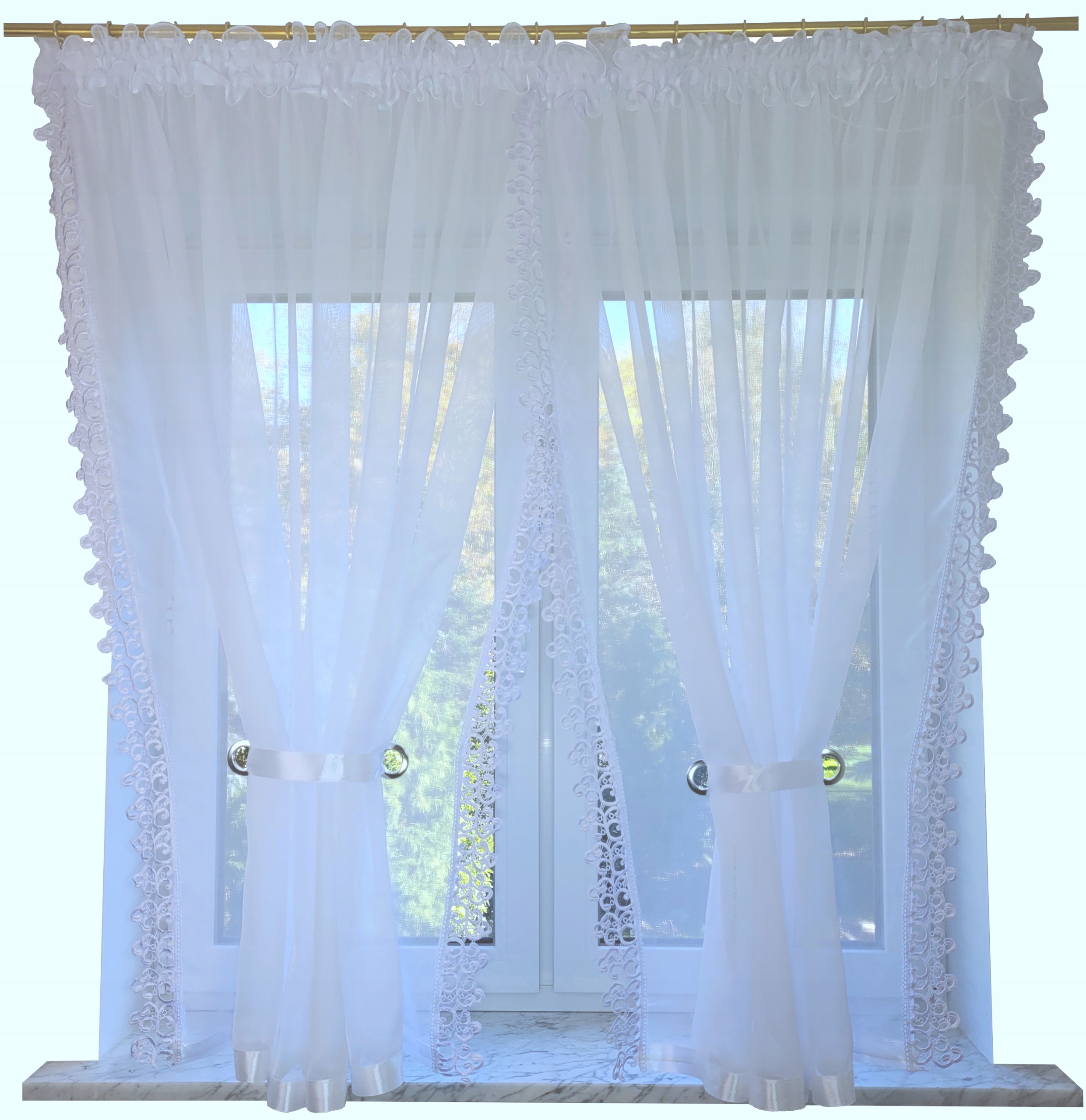 

Firana Klasyczna 180x400 Woal Firanka Kokony