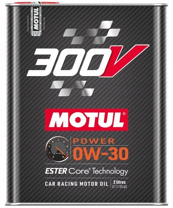 Olej Motul 0V30 2 L 300V Power Ester Core Technology