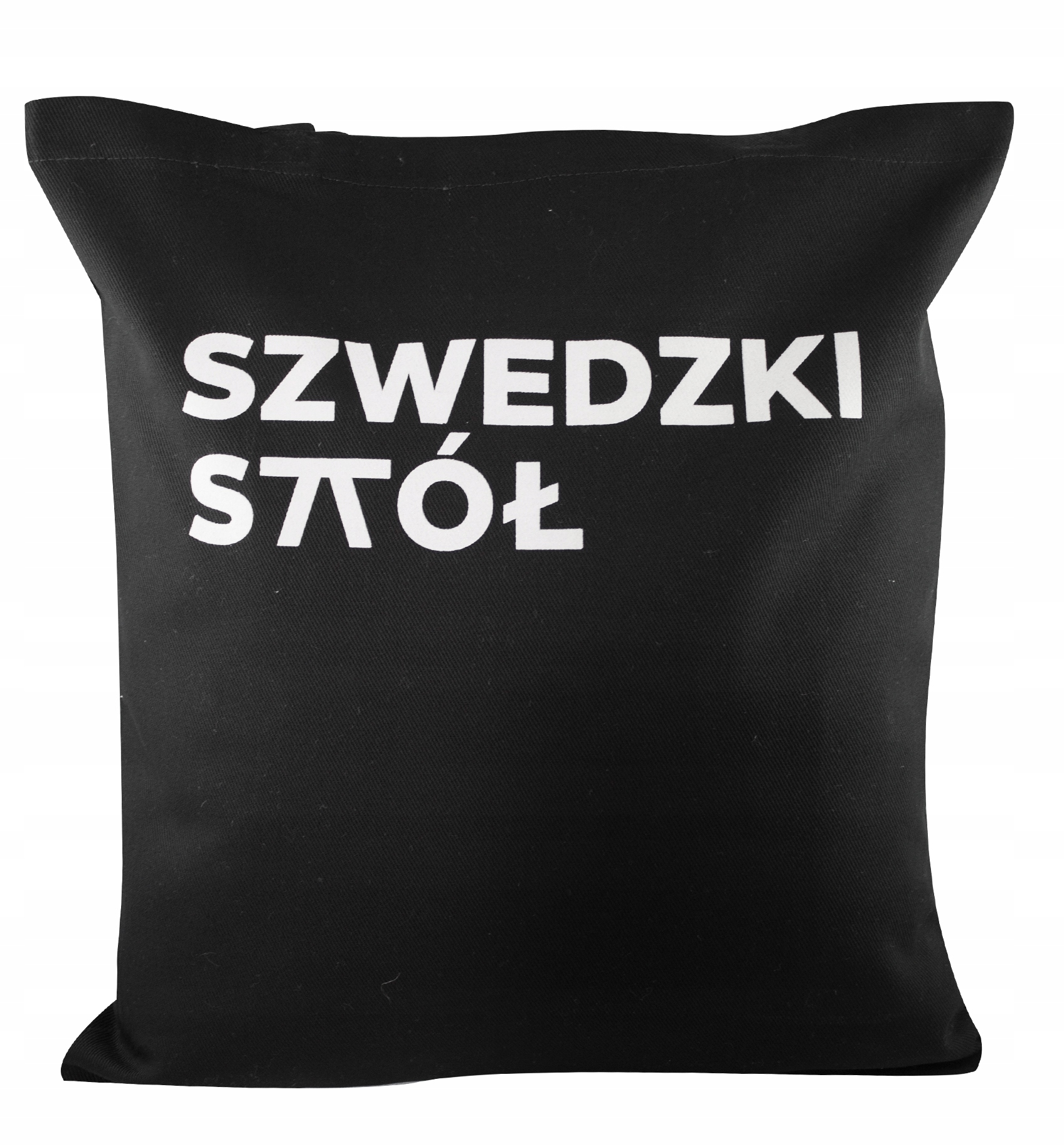 

Torba Bawełniana zakupowa Czarna Szwedzki stół