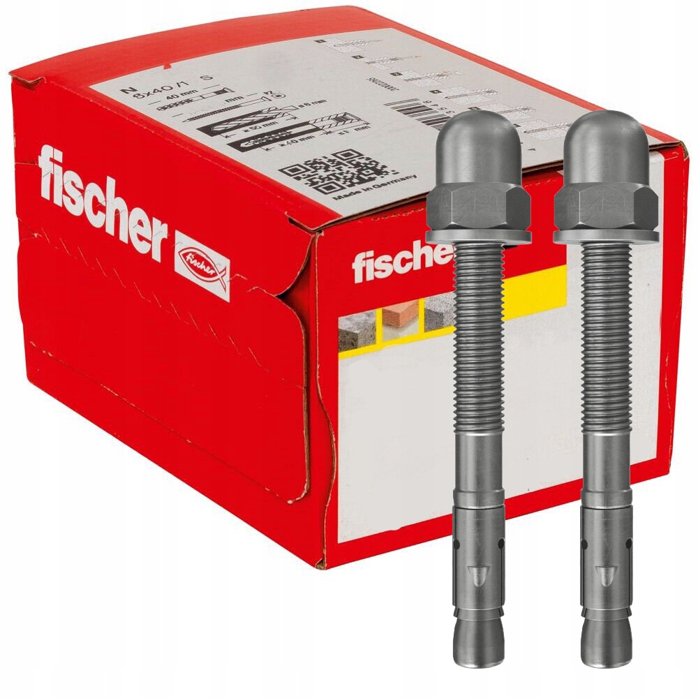 Fischer Kotva čapová Faz II Plus 12/10 H R nerezová oceľ 20ks