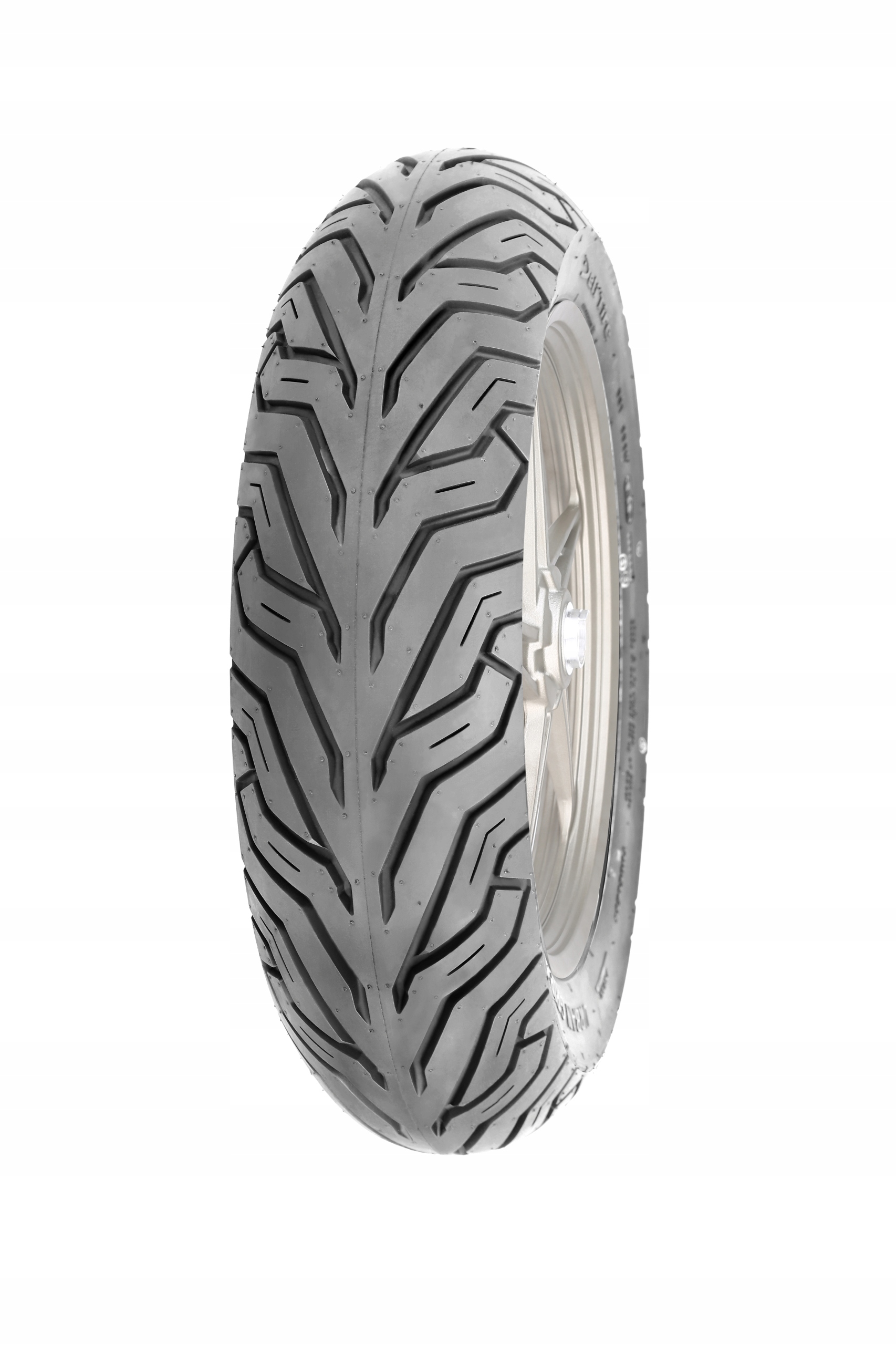 Шина для скутера DELI 140/60-14 елочка сильная